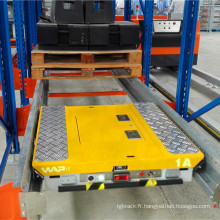 Pallet Runner pour stockage compact dans Cold Store